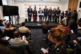 Rassemblement National Press Conference - Paris