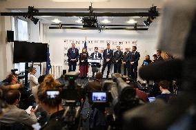 Rassemblement National Press Conference - Paris