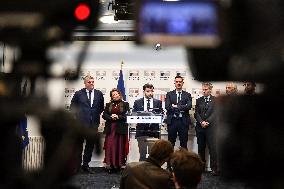 Rassemblement National Press Conference - Paris