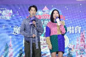 Hosts Han Dian Chen and Sandra