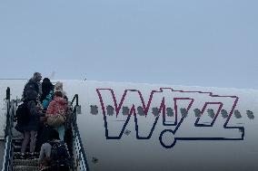 Foggy Morning At Krakow Airport