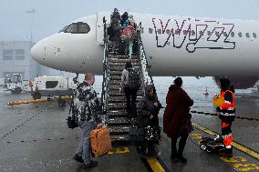 Foggy Morning At Krakow Airport