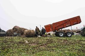 Angry Farmers Built A Mountain Of Wrath - France