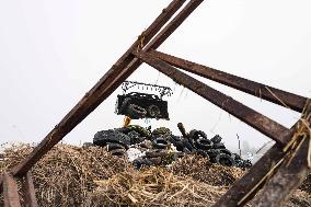 Angry Farmers Built A Mountain Of Wrath - France