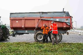 Angry Farmers Built A Mountain Of Wrath - France