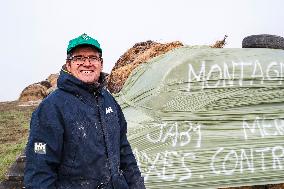 Angry Farmers Built A Mountain Of Wrath - France