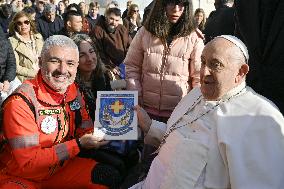 Pope Francis Holds Weekly General Audience - Vatican