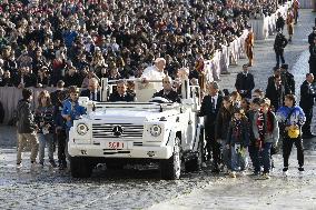 Pope Francis Holds Weekly General Audience - Vatican