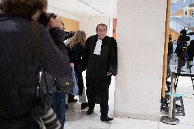 Rassemblement National trial on Suspicion of embezzlement of European public funds - Paris