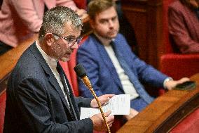 Questions to the government at the National Assembly in Paris FA