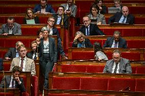 Questions to the government at the National Assembly in Paris FA