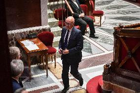 Questions to the government at the National Assembly in Paris FA