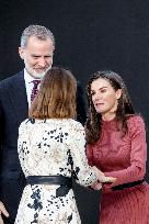 Royals Attend National Fine Arts Medals 2024 - Seville