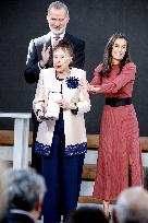 Royals Attend National Fine Arts Medals 2024 - Seville