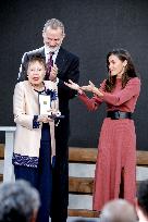 Royals Attend National Fine Arts Medals 2024 - Seville