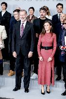 Royals Attend National Fine Arts Medals 2024 - Seville