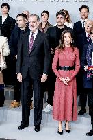 Royals Attend National Fine Arts Medals 2024 - Seville