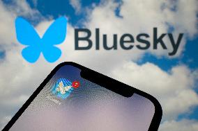 Bluesky Social Media Icon: The Emerging Alternative To X