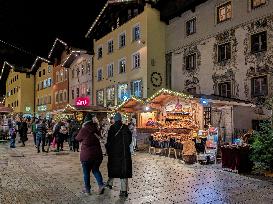 Christmas Time In The Bavarian City Of Berchtesgaden