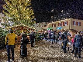 Christmas Time In The Bavarian City Of Berchtesgaden