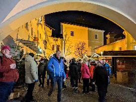 Christmas Time In The Bavarian City Of Berchtesgaden