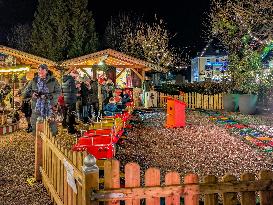 Christmas Time In The Bavarian City Of Berchtesgaden