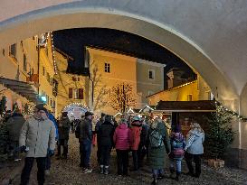 Christmas Time In The Bavarian City Of Berchtesgaden