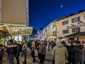 Christmas Time In The Bavarian City Of Berchtesgaden