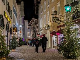 Christmas Time In The Bavarian City Of Berchtesgaden