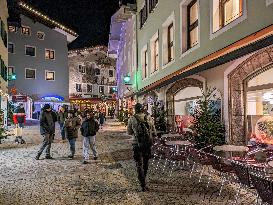 Christmas Time In The Bavarian City Of Berchtesgaden