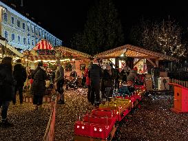 Christmas Time In The Bavarian City Of Berchtesgaden