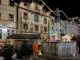 Christmas Time In The Bavarian City Of Berchtesgaden