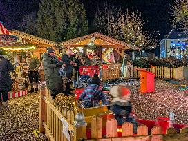 Christmas Time In The Bavarian City Of Berchtesgaden