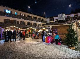 Christmas Time In The Bavarian City Of Berchtesgaden