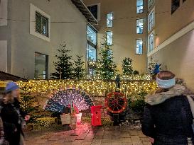 Christmas Time In The Bavarian City Of Berchtesgaden