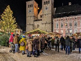 Christmas Time In The Bavarian City Of Berchtesgaden