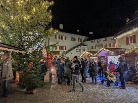 Christmas Time In The Bavarian City Of Berchtesgaden