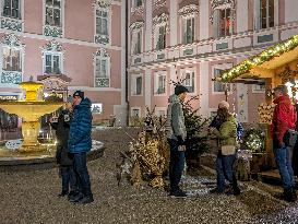 Christmas Time In The Bavarian City Of Berchtesgaden