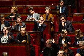 Questions To The French Government At The National Assembly