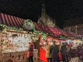 Christmas Market And Advent Season Nuremberg