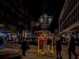 Christmas Market And Advent Season Nuremberg