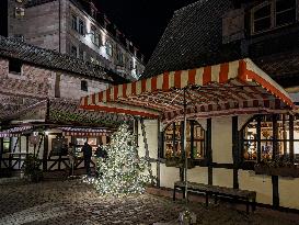 Christmas Market And Advent Season Nuremberg