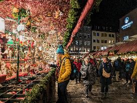 Christmas Market And Advent Season Nuremberg