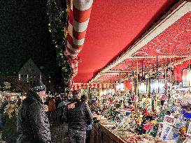 Christmas Market And Advent Season Nuremberg