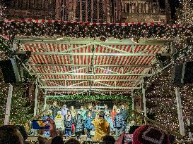 Christmas Market And Advent Season Nuremberg