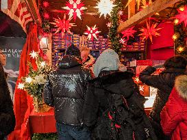 Christmas Market And Advent Season Nuremberg