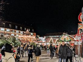 Christmas Market And Advent Season Nuremberg