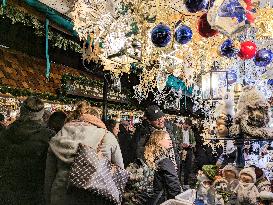 Christmas Market And Advent Season Nuremberg