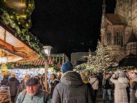 Christmas Market And Advent Season Nuremberg