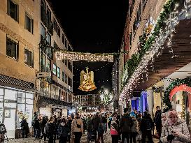 Christmas Market And Advent Season Nuremberg